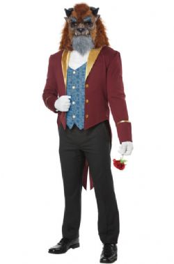 BEAUTY AND THE BEAST -  STORYBOOK BEAST COSTUME (ADULT)