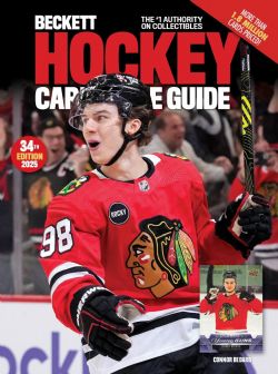 BECKETT HOCKEY CARDS -  ANNUAL PRICE GUIDE 2025 34