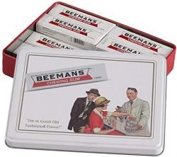 BEEMANS -  CHEWING GUM - 10 PACK GIFT TIN