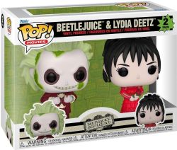 BEETLEJUICE -  POP! 2-PACK VINYL FIGURES OF BEETLEJUICE & LYDIA DEETZ (4 INCH) -  BEETLEJUICE 2