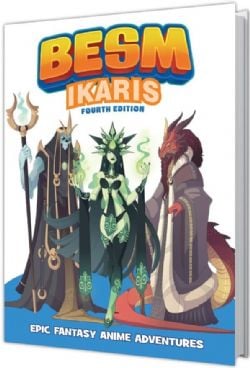 BESM 4E IKARIS -  EPIC FANTASY ANIME ADVENTURES HC (ENGLISH)