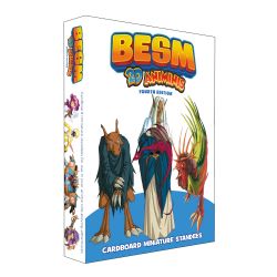 BESM : ROLEPLAYING GAME 4TH -  2D ANIMINIS (ENGLISH) -  RPG MINIATURE