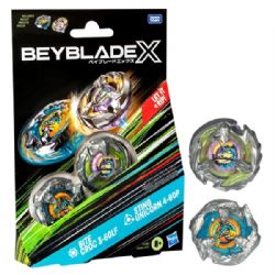 BEYBLADE -  BEYBLADE X BITE CROC 3-60LF AND STING UNICORN 4-60P TOP DUAL PACK SET -  BEYBLADE X