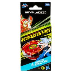 BEYBLADE -  DRANZER SPIRAL 3-80T BOOSTER PACK SET 25TH ANNIVERSARY -  BEYBLADE X