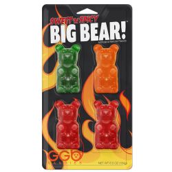 BIG BEARS -  SWEET'N SPICY GUMMY BEAR -  (6.5Z)