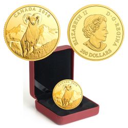 BIGHONRN SHEEP -  2018 CANADIAN COINS
