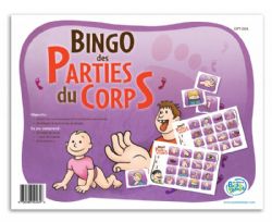 BINGO DES PARTIES DU CORPS (FRENCH)