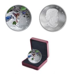 BIRDS IN THE BACKYARD -  2019 CANADIAN COINS