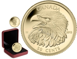 BIRDS OF PREY -  BALD EAGLE -  2013 CANADIAN COINS 01