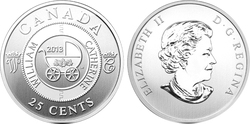 BIRTH OF THE ROYAL INFANT -  ROYAL INFANT CARRIAGE -  2013 CANADIAN COINS