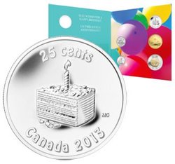 BIRTHDAYS -  2013 BIRTHDAY GIFT SET -  2013 CANADIAN COINS 09