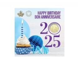 BIRTHDAYS -  2025 BIRTHDAY GIFT SET -  2025 CANADIAN COINS 21