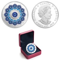 BIRTHSTONES (2018) -  SAPPHIRE - SEPTEMBER -  2018 CANADIAN COINS 09