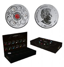 BIRTHSTONES (2020) -  GARNET - JANUARY (COIN IN SUBSCRIPTION BOX) -  2020 CANADIAN COINS 01