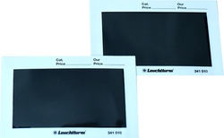 BLACK BACKGROUND DEALER WINDOW CARDS FOR STAMPS (PACK OF 1000)