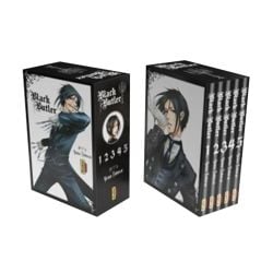 BLACK BUTLER -  COFFRET TOME 1 À 5 (FRENCH V.)