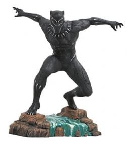 BLACK PANTHER -  BLACK PANTHER PVC STATUE (9INCHES) -  MARVEL GALLERY