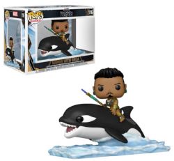 BLACK PANTHER -  POP! VINYL BOBBLE-HEAD OF NAMOR WITH ORCA (4 INCH) -  WAKANDA FOREVER 116