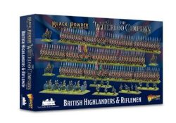 BLACK POWDER -  BRITISH HIGHLANDERS & RIFLEMEN -  THE WATERLOO CAMPAIGN