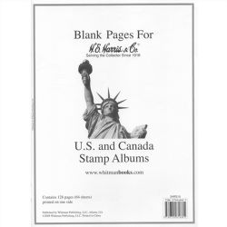 BLANK PAGES -  BLANK PAGES FOR HARRIS ALBUM (CANADA AND UNITED STATES)
