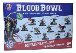 BLOOD BOWL -  SKAVEN TEAM - THE SKAVENBLIGHT SCRAMBLERS (ENGLISH)