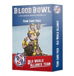 BLOOD BOWL -  TEAM CARD PACK (ENGLISH) -  OLD WORLD ALLIANCE TEAM