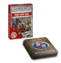 BLOOD BOWL -  TEAM CARD PACK (ENGLISH) -  OLD WORLD ALLIANCE