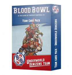 BLOOD BOWL -  TEAM CARD PACK (ENGLISH) -  UNDERWORLD DENIZENS TEAM