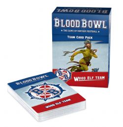 BLOOD BOWL -  TEAM CARD PACK (ENGLISH) -  WOOD ELF
