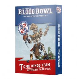 BLOOD BOWL -  TOMB KING TEAM CARD PACK (ENGLISH)