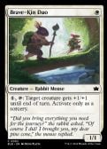 BLOOMBURROW -  Brave-Kin Duo