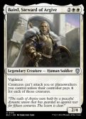 BLOOMBURROW COMMANDER -  Baird, Steward of Argive