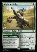 BLOOMBURROW COMMANDER -  Brightcap Badger // Fungus Frolic