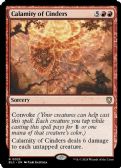 BLOOMBURROW COMMANDER -  Calamity of Cinders