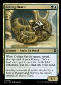 BLOOMBURROW COMMANDER -  Coiling Oracle