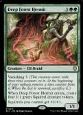 BLOOMBURROW COMMANDER -  Deep Forest Hermit