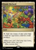 BLOOMBURROW COMMANDER -  Exotic Orchard