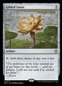 BLOOMBURROW COMMANDER -  Gilded Lotus