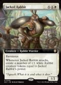 BLOOMBURROW COMMANDER -  Jacked Rabbit