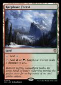 BLOOMBURROW COMMANDER -  Karplusan Forest