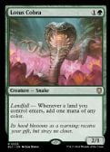 BLOOMBURROW COMMANDER -  Lotus Cobra