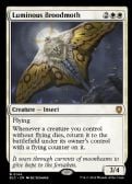 BLOOMBURROW COMMANDER -  Luminous Broodmoth