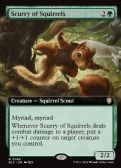 BLOOMBURROW COMMANDER -  Scurry of Squirrels