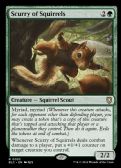 BLOOMBURROW COMMANDER -  Scurry of Squirrels