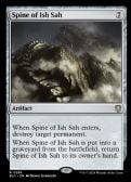 BLOOMBURROW COMMANDER -  Spine of Ish Sah