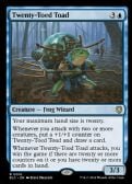 BLOOMBURROW COMMANDER -  Twenty-Toed Toad