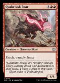 BLOOMBURROW -  Quaketusk Boar