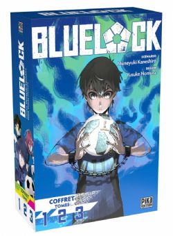 BLUE LOCK -  COFFRET STARTER (T01 À T03)(FRENCH V.)