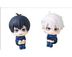 BLUE LOCK -  YOICHI ISAGI & SEISHIRO NAGI FIGURE SET - JAPANESE NATIONAL JERSEY VERSION -  LOOK UP SERIES