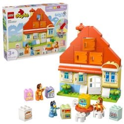 BLUEY -  BLUEY'S FAMILY HOUSE WITH MEMORY GAME (83 PIECES) -  BLUEY 10459